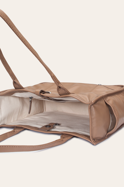 Women's Campus Tote Bag (Beige) Beige - Frye