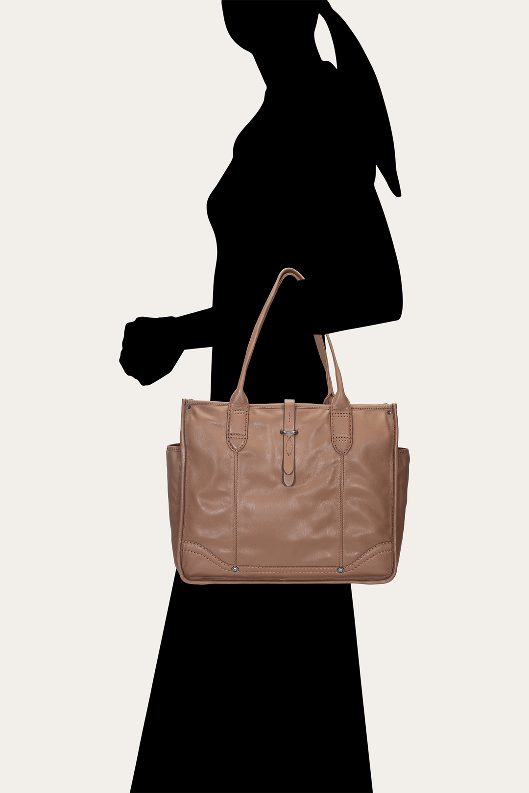 Women's Campus Tote Bag (Beige) Beige - Frye