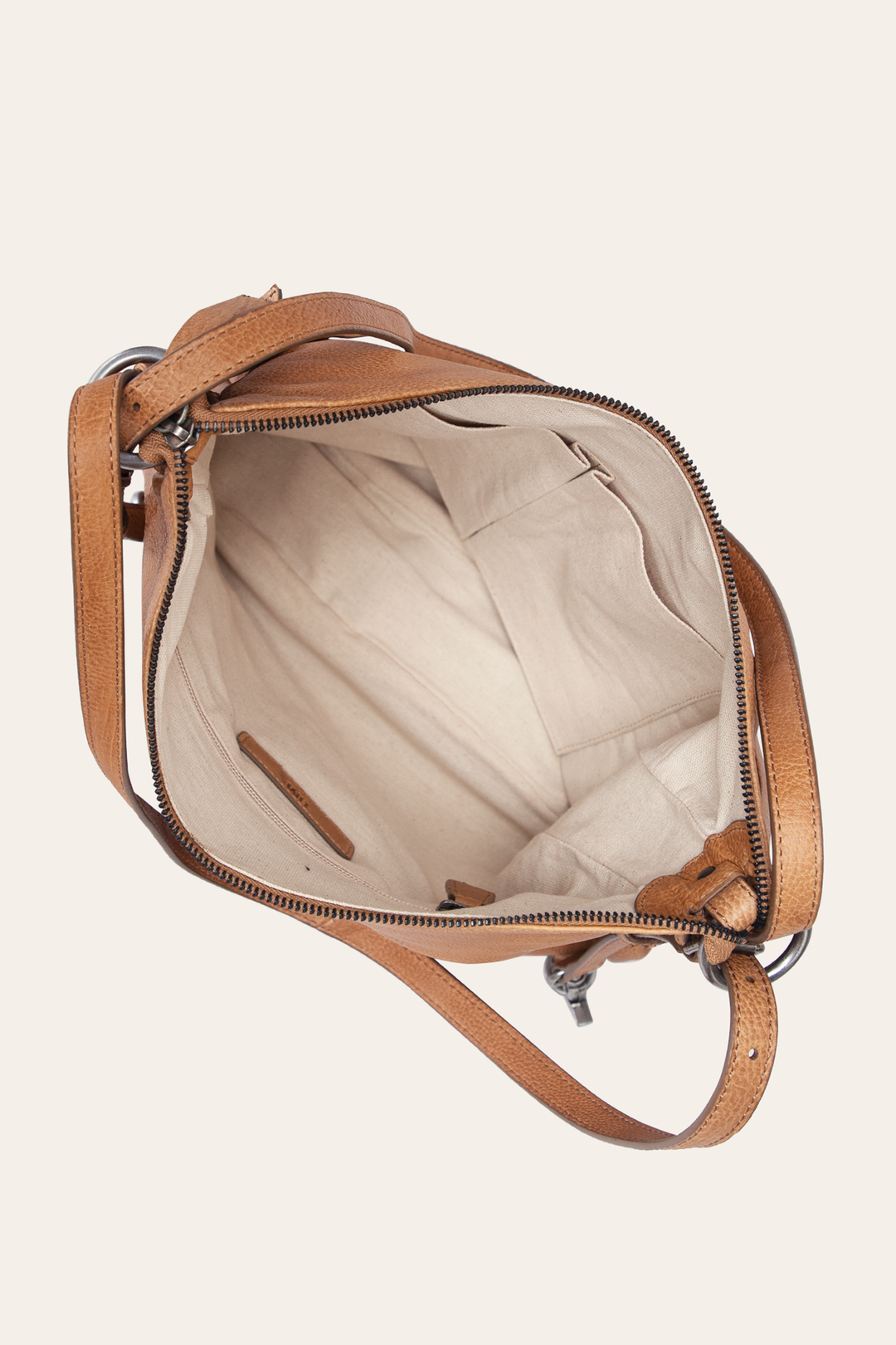 Women's Nora Backpack Hobo Bag (Beige) Beige - Frye