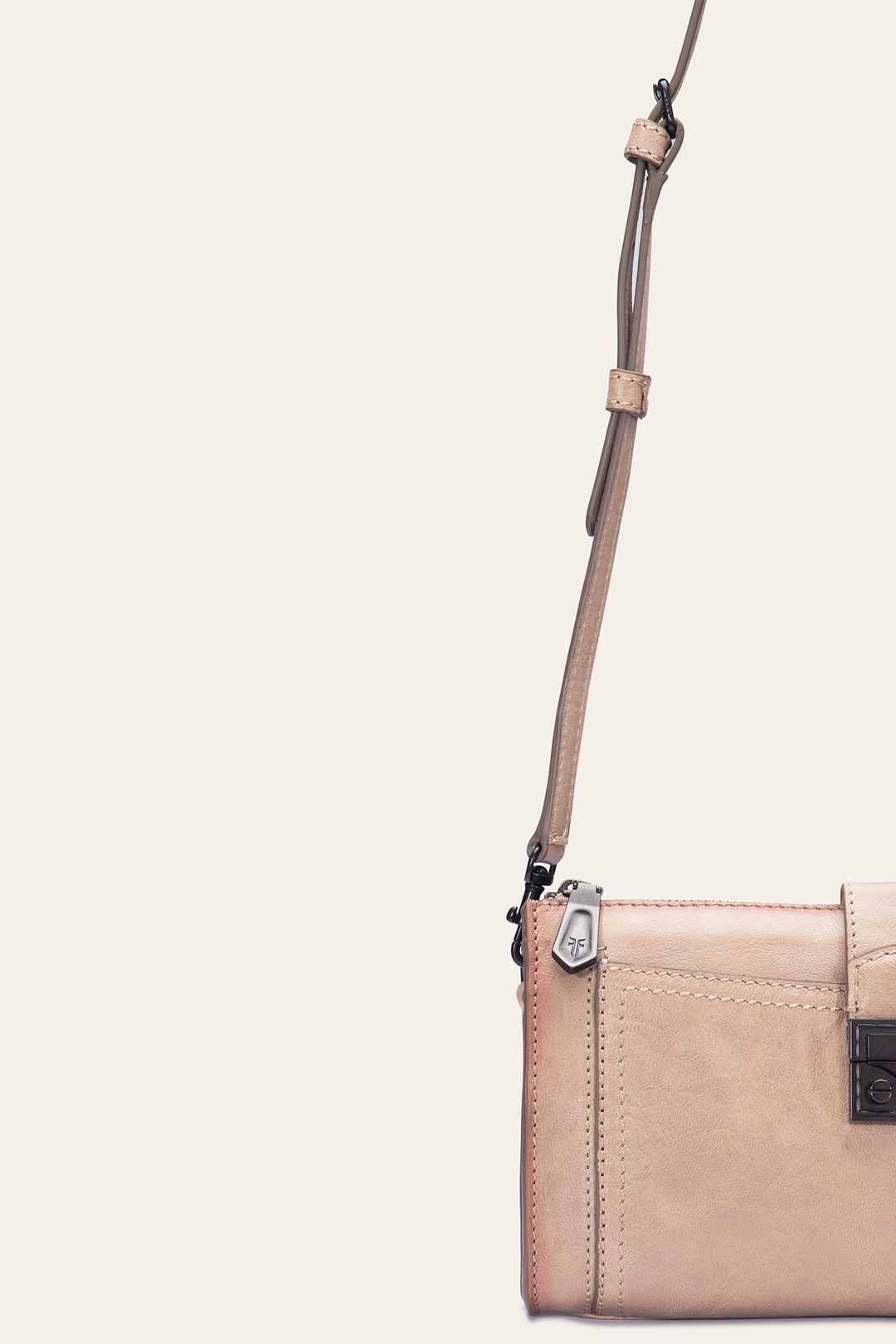 Alex Nude Crossbody Clutch Nude - Frye