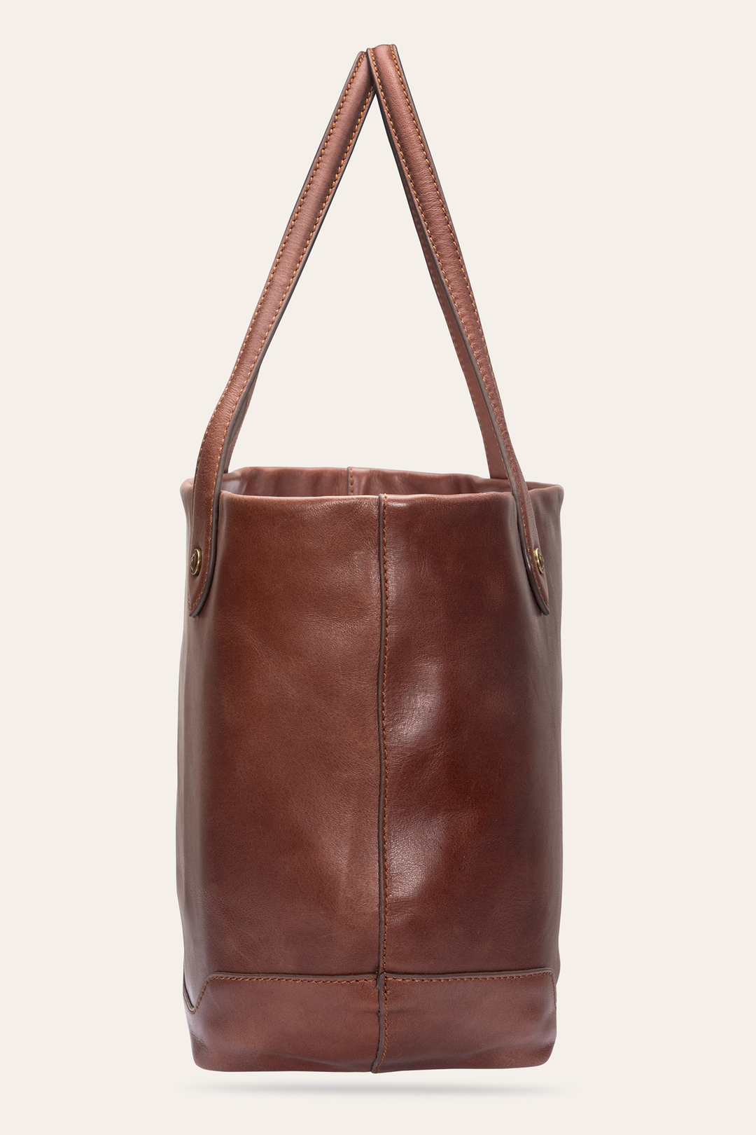Kenzie Unlined Cognac Tote Cognac - Frye