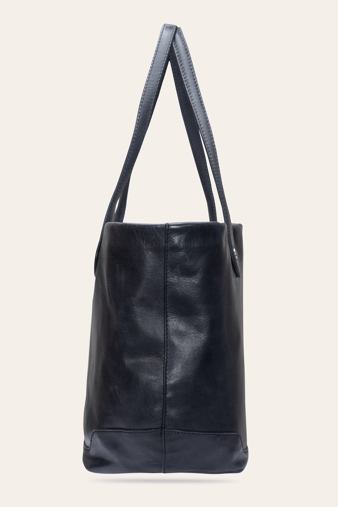 Kenzie Unlined Black Tote Black - Frye