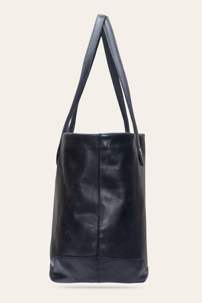 Kenzie Unlined Black Tote Black - Frye