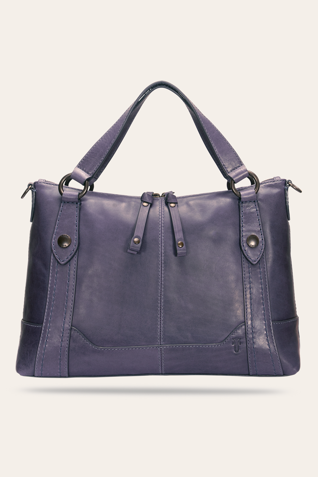 Melissa Eggplant Medium Satchel Eggplant - Frye