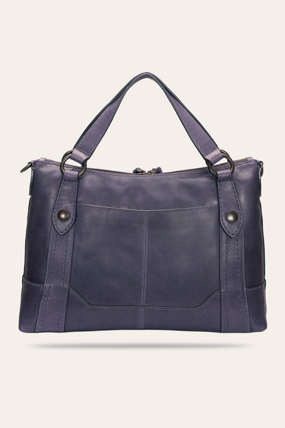 Melissa Eggplant Medium Satchel Eggplant - Frye