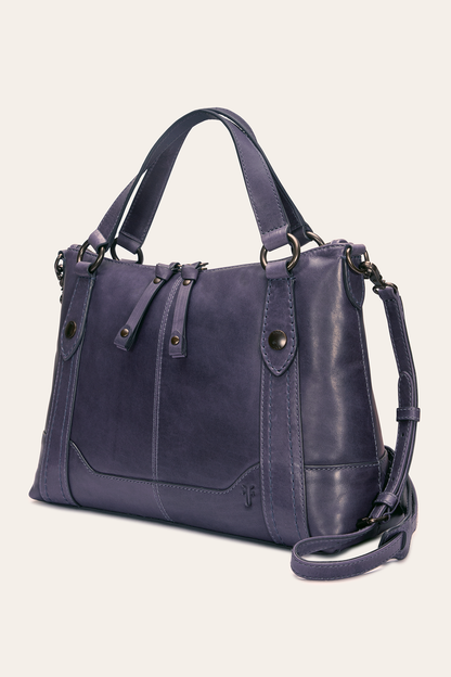 Melissa Eggplant Medium Satchel Eggplant - Frye