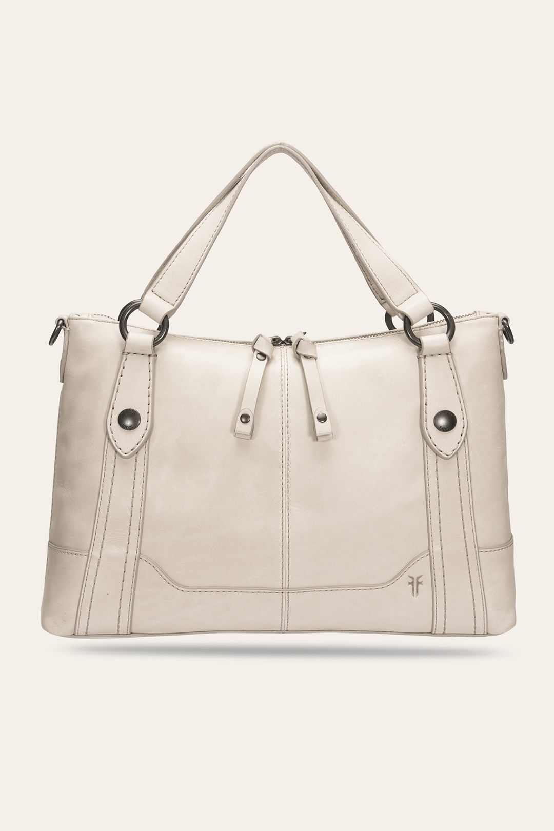 Melissa Nude Medium Satchel Nude - Frye