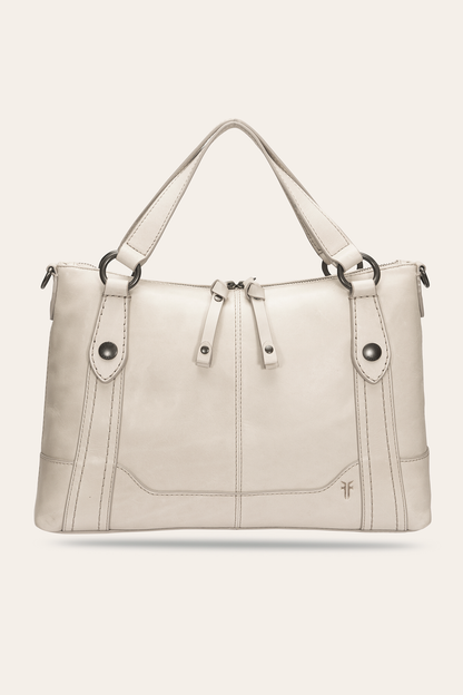 Melissa Nude Medium Satchel Nude - Frye