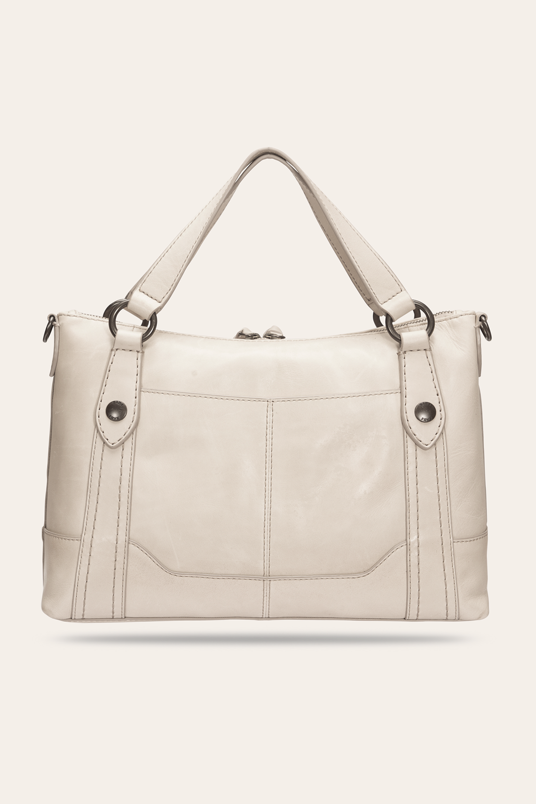 Melissa Nude Medium Satchel Nude - Frye