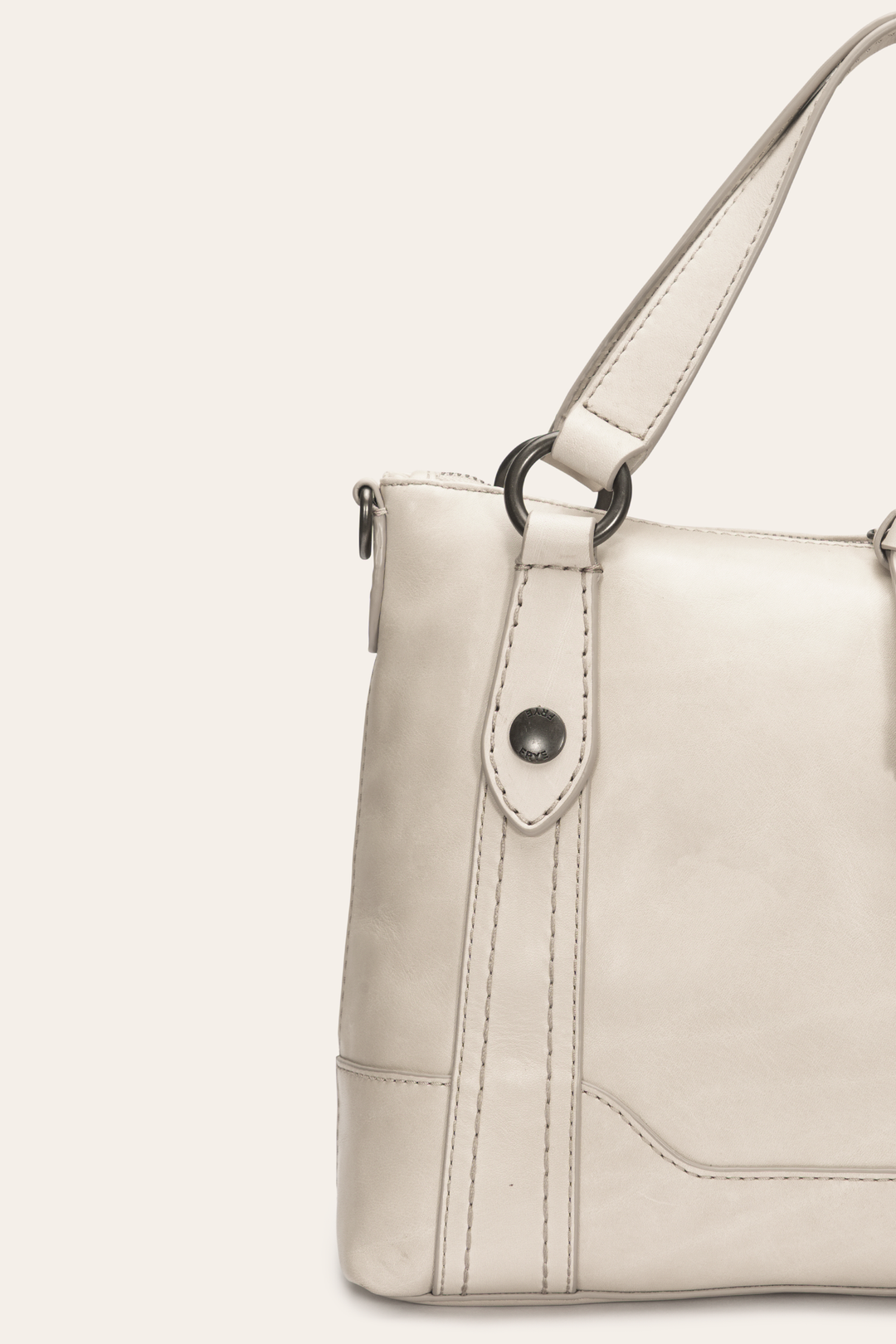 Melissa Nude Medium Satchel Nude - Frye