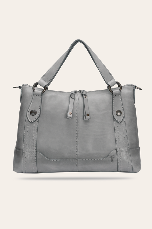 Melissa Medium Satchel in Shadow Shadow - Frye