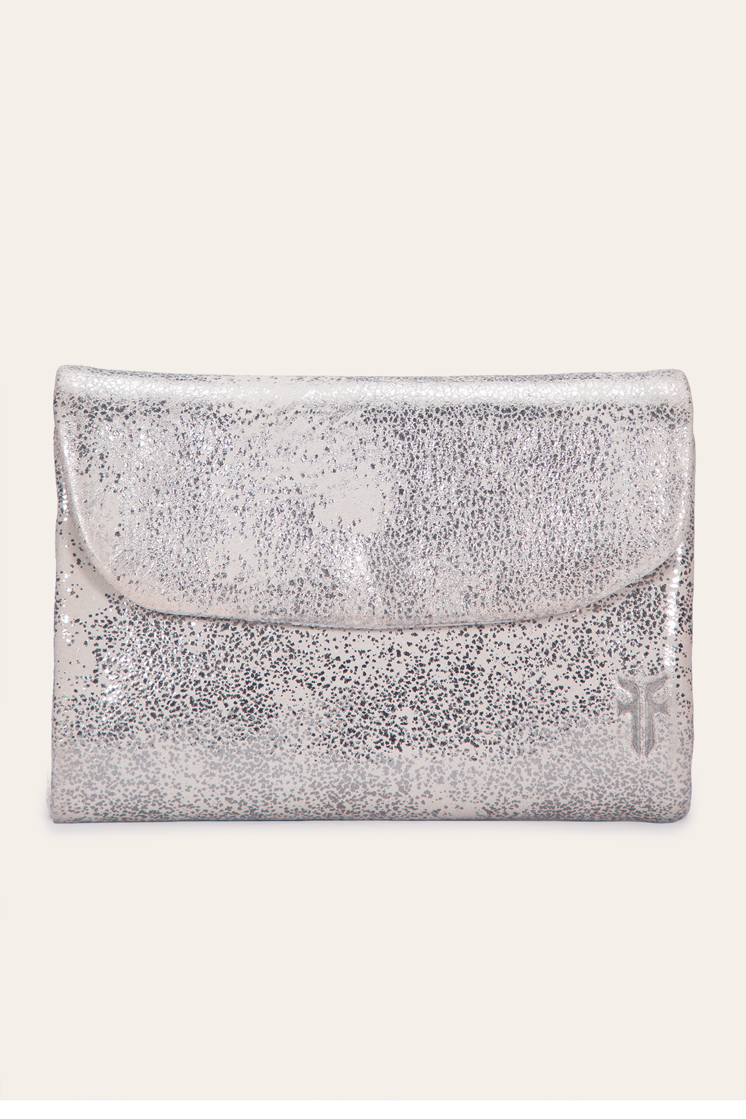 Women's Nora Knotted Small Wallet Cream Metallic - Frye