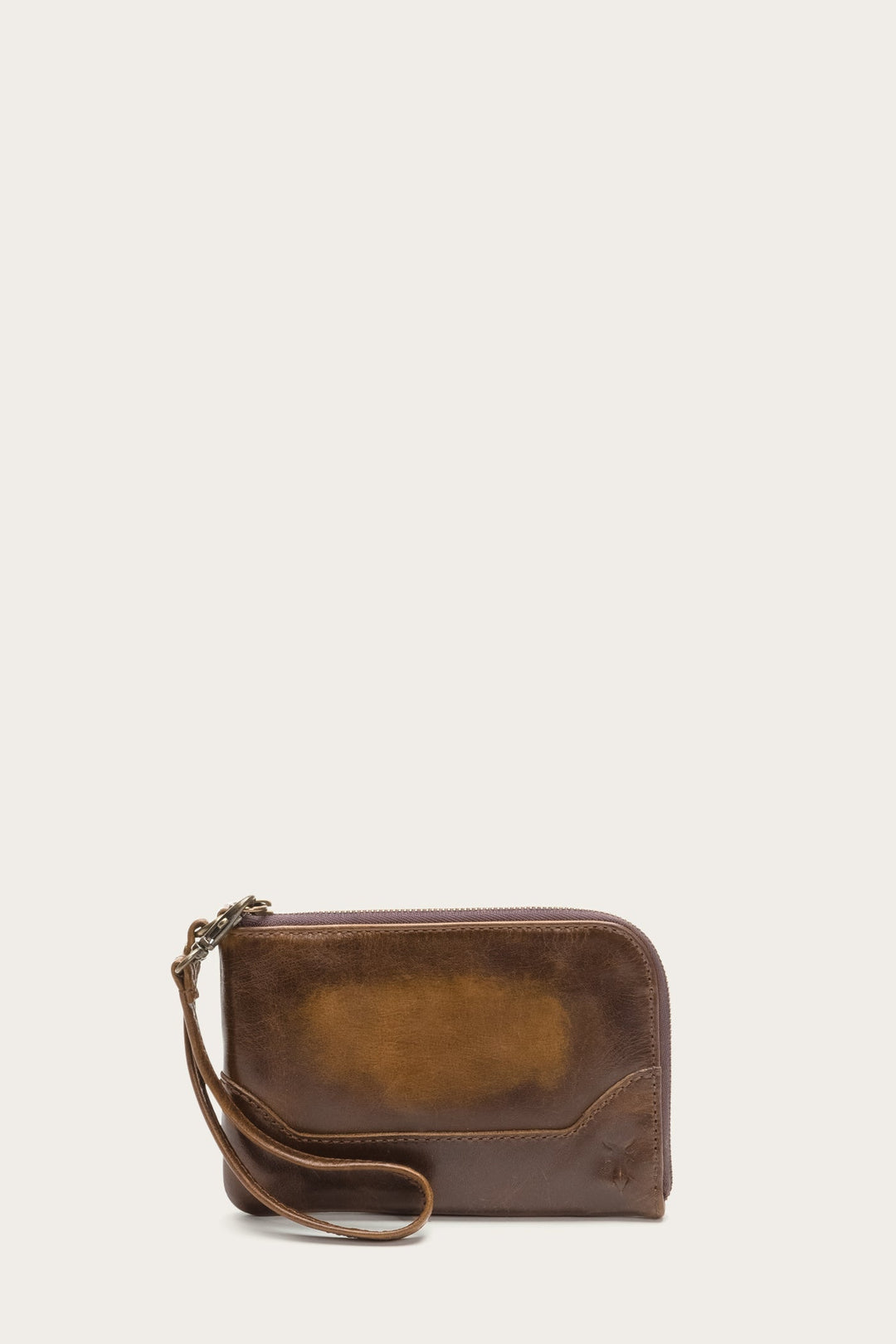 Melissa Dark Brown Wristlet Dark Brown - Frye