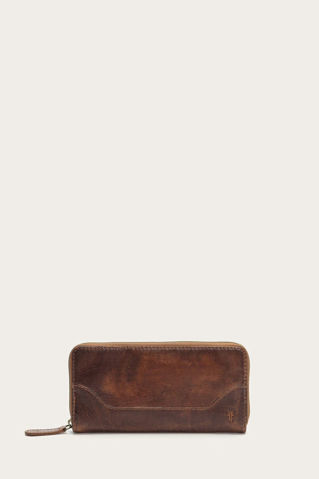 Melissa Cognac Zip Wallet Cognac - Frye