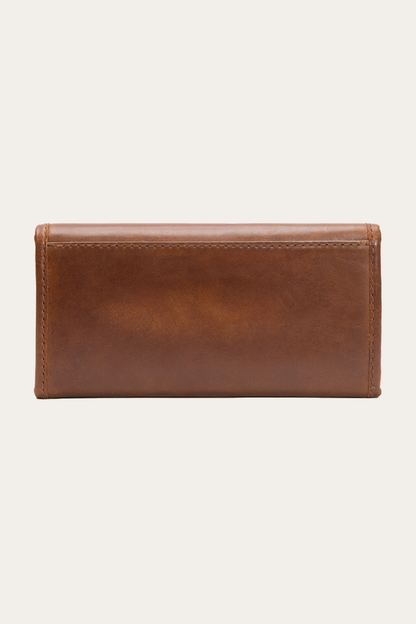 Melissa Cognac Wallet Cognac - Frye