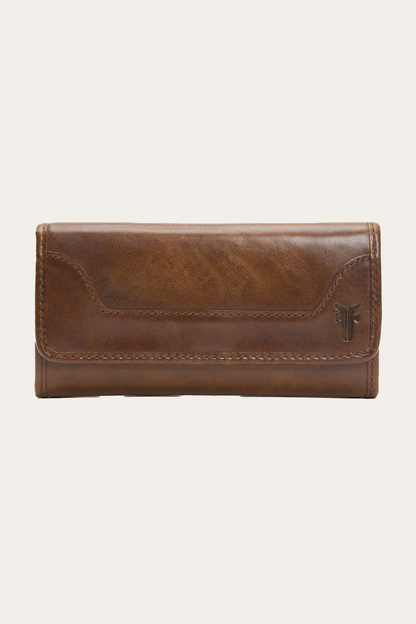 Melissa Dark Brown Wallet Dark Brown - Frye