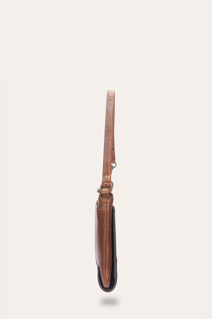 Melissa Convertible Wristlet Wallet in Cognac Cognac - Frye