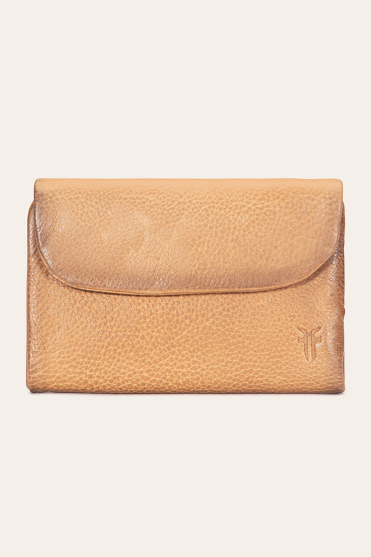 Nora Beige Small Wallet Beige - Frye