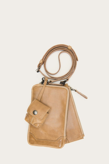 Melissa Beige 3 In 1 Crossbody Beige - Frye