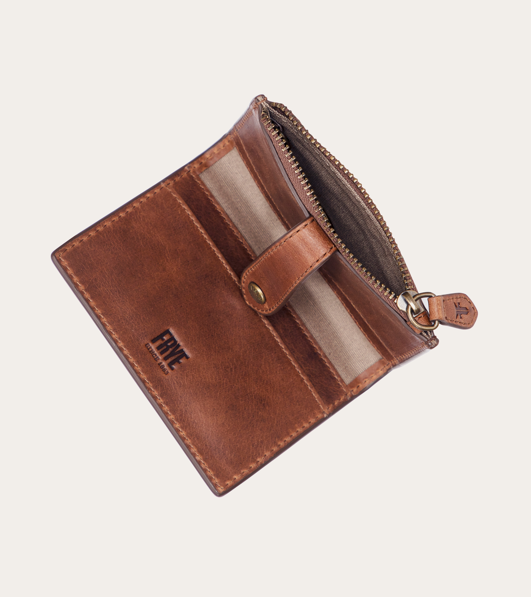 Melissa Cognac Coin Purse Cognac - Frye