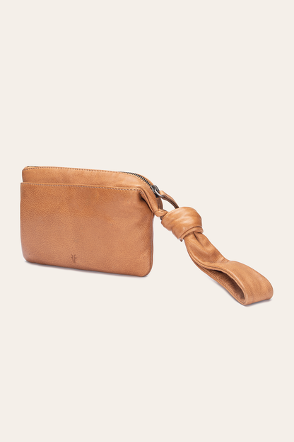 Nora Beige Knotted Wristlet Beige - Frye