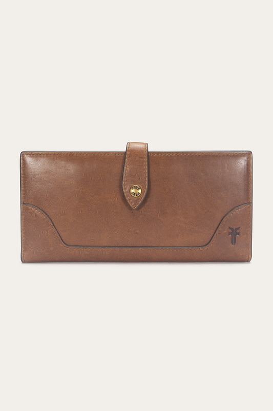 Melissa Slim Wallet Cognac - Frye