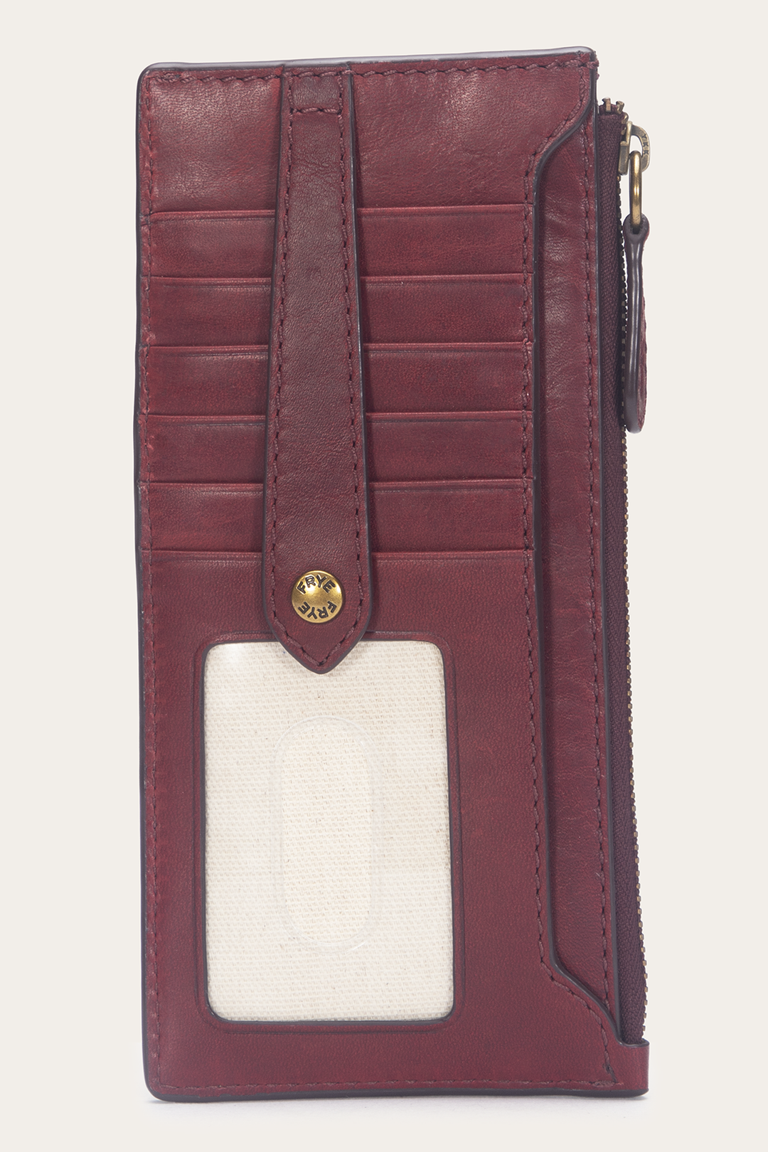 Berry Lacquer Melissa Snap Card Wallet Berry Lacquer - Frye