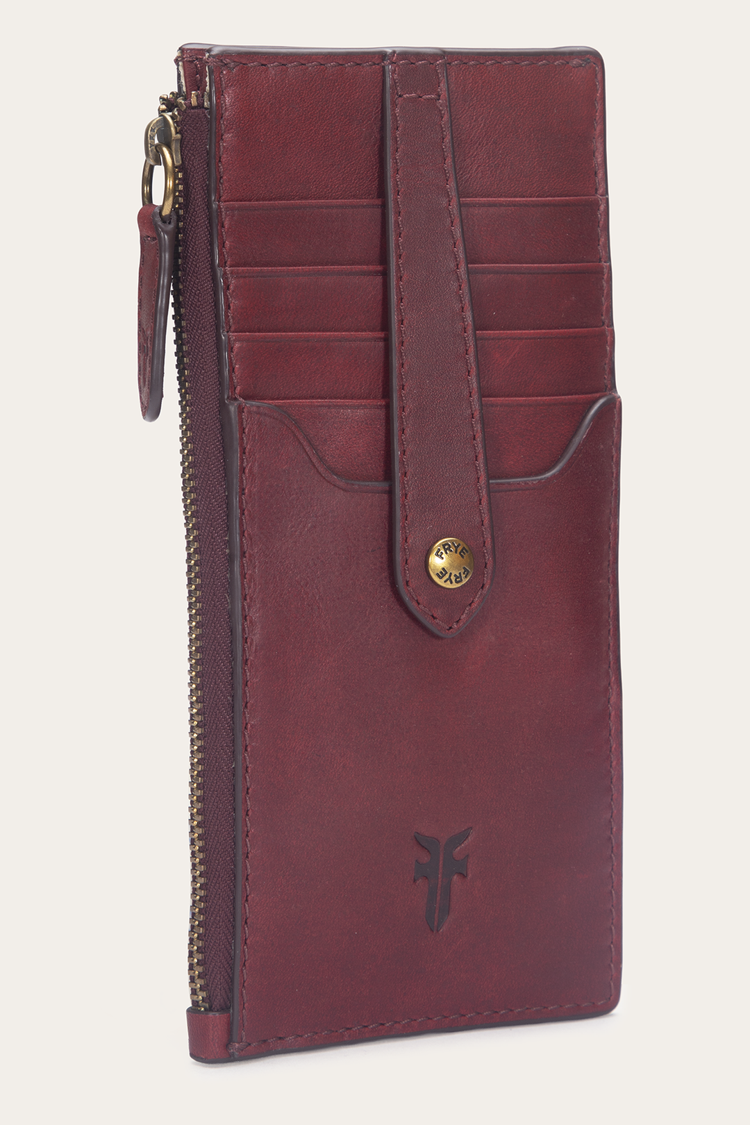 Berry Lacquer Melissa Snap Card Wallet Berry Lacquer - Frye