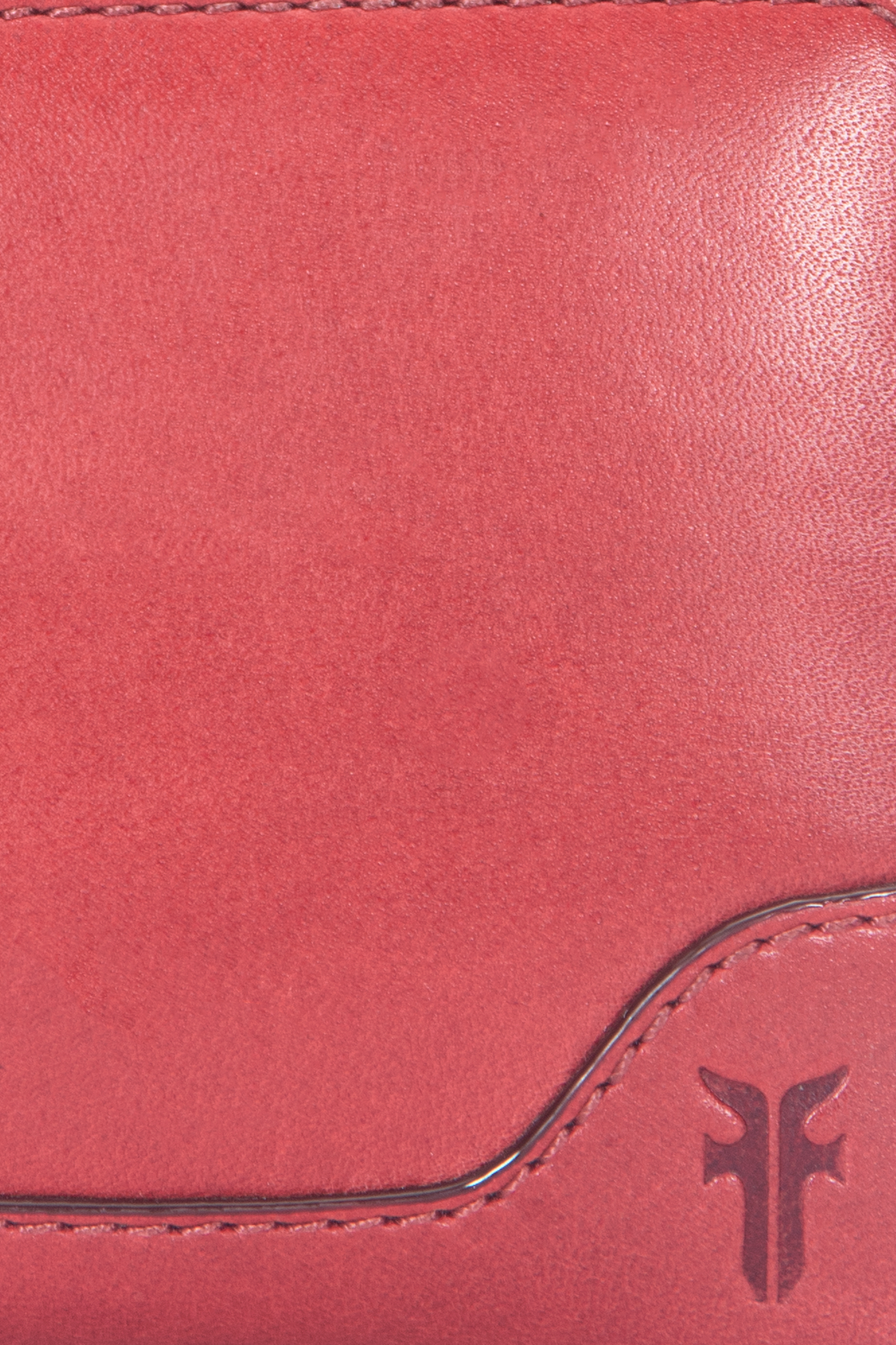 Melissa Burgundy Small Zip Around Burgundy - Frye