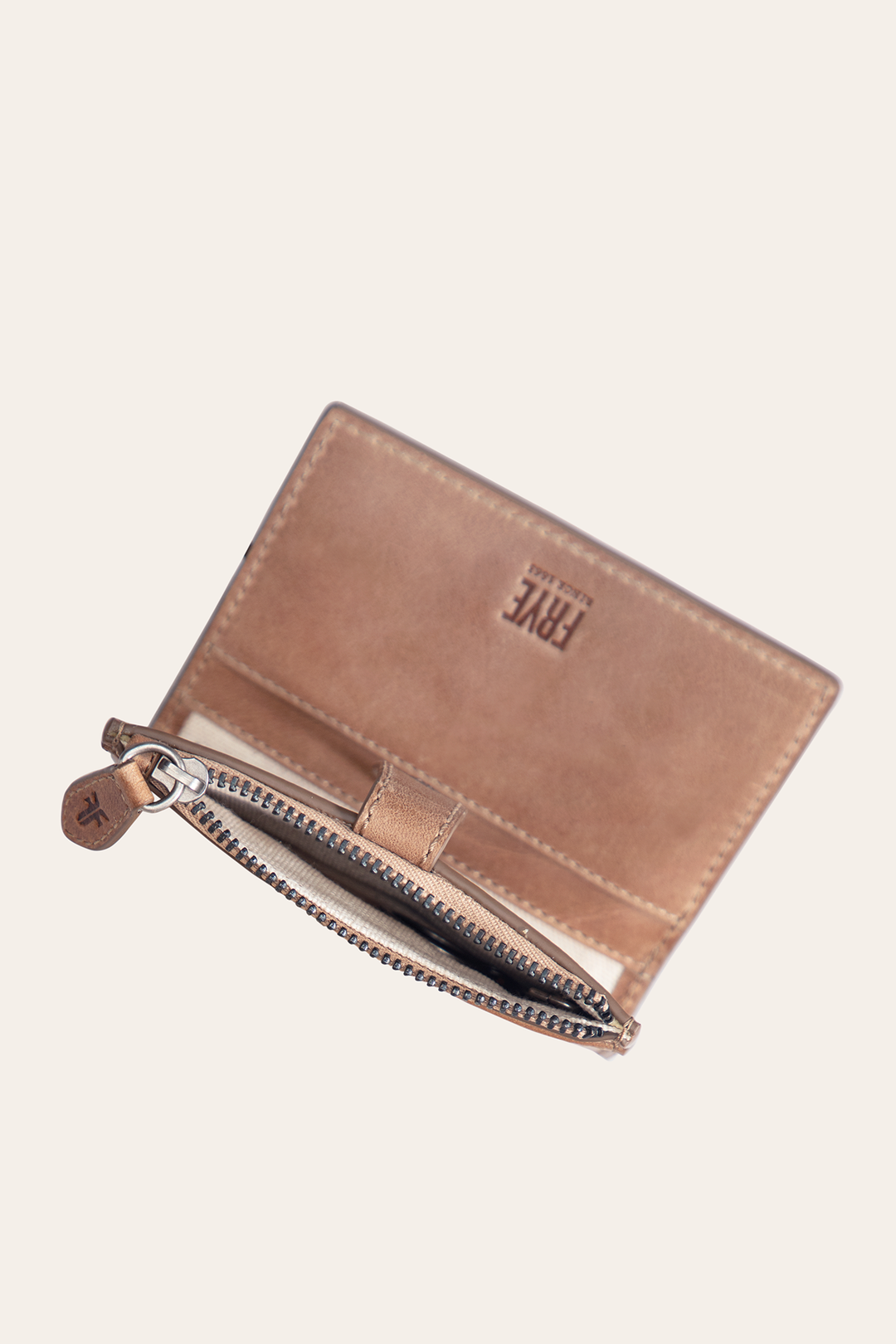Melissa Beige Coin Purse Beige - Frye