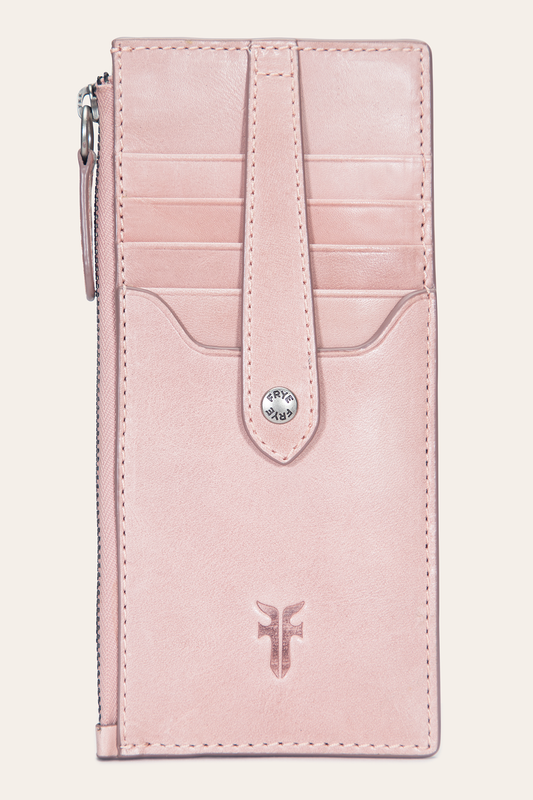 Women's Melissa Snap Card Wallet (Woodrose) Woodrose - Frye