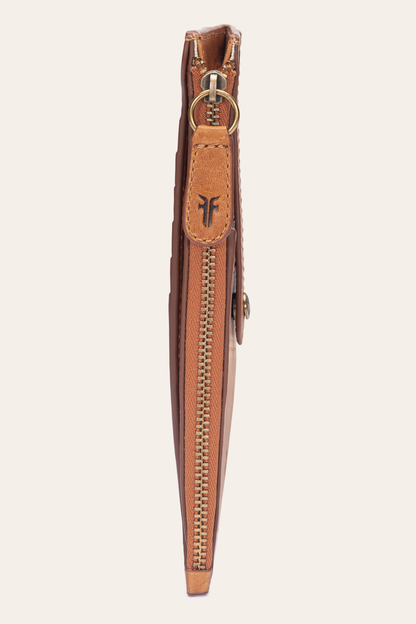 Melissa Burnt Terracotta Snap Card Wallet Burnt Terracotta - Frye