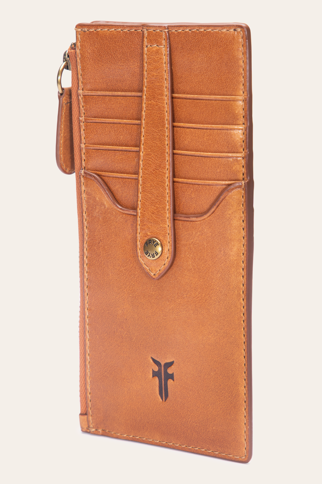 Melissa Burnt Terracotta Snap Card Wallet Burnt Terracotta - Frye