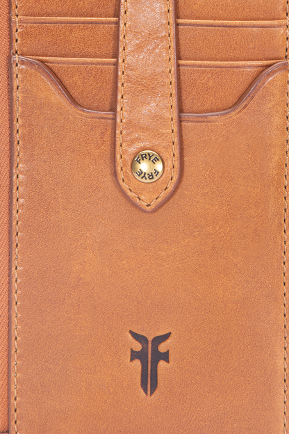 Melissa Burnt Terracotta Snap Card Wallet Burnt Terracotta - Frye