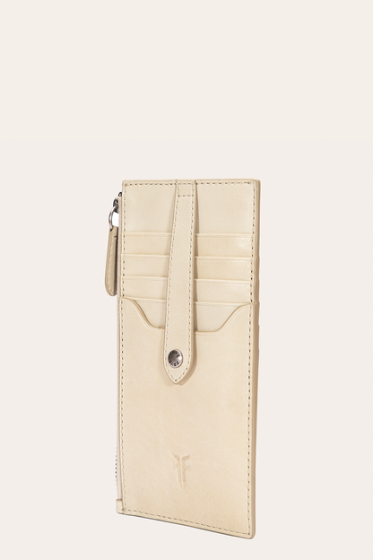 Melissa Oat Snap Card Wallet Oat - Frye