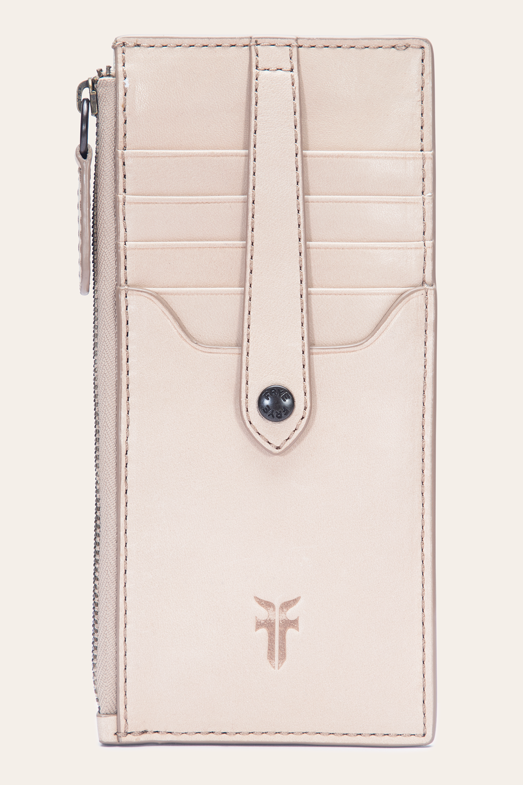Melissa Nude Snap Card Wallet Nude - Frye