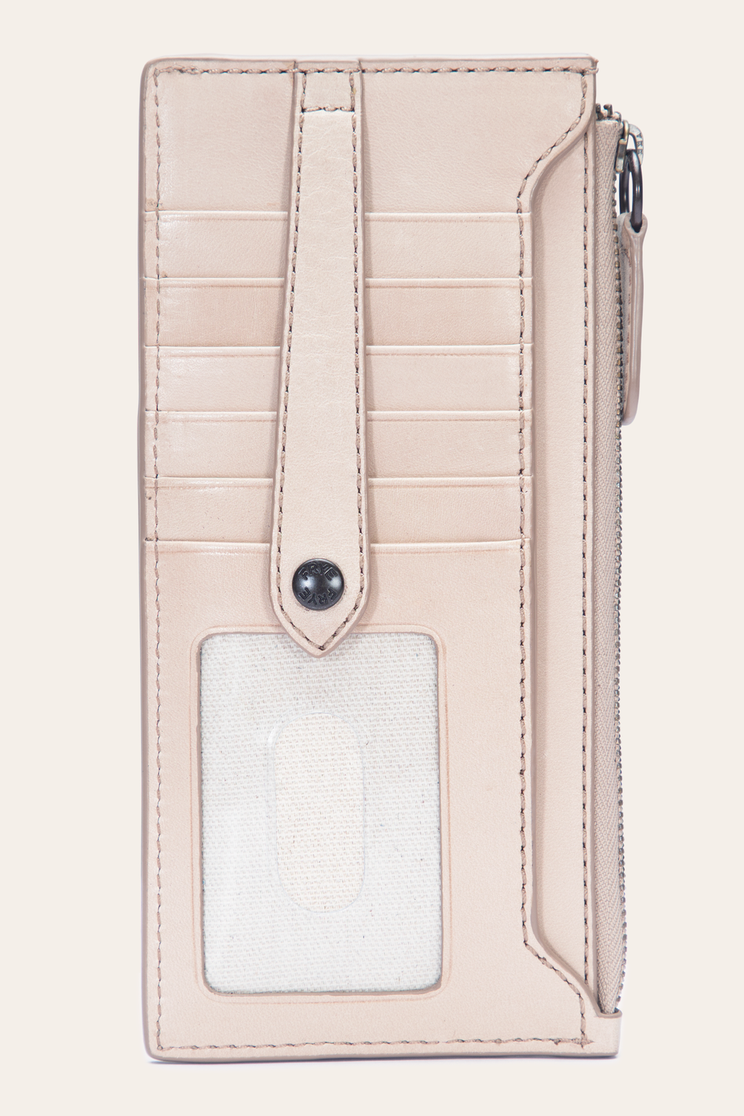 Melissa Nude Snap Card Wallet Nude - Frye