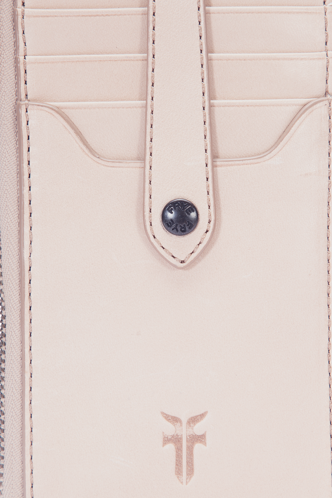 Melissa Nude Snap Card Wallet Nude - Frye