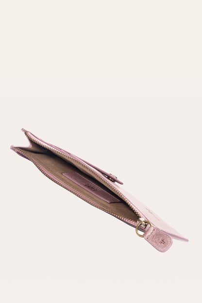 Melissa Orchid Snap Card Wallet Orchid - Frye