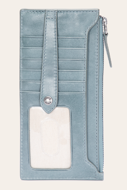 Melissa Sky Blue Snap Card Wallet Sky Blue - Frye