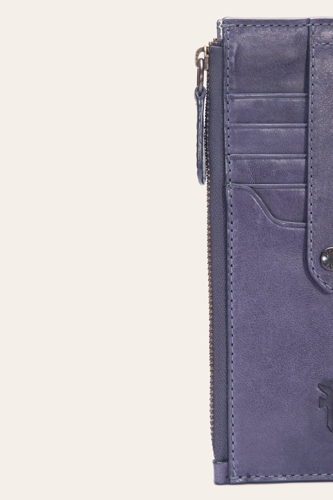 Melissa Eggplant Snap Card Wallet Eggplant - Frye