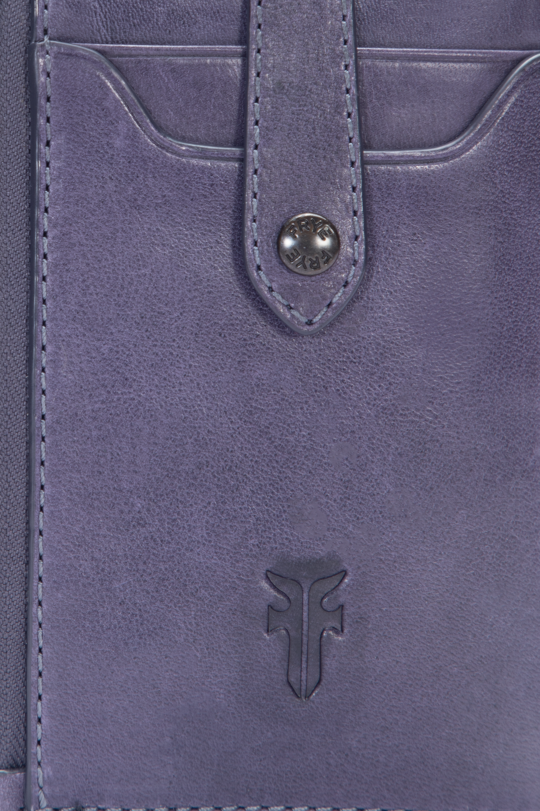 Melissa Eggplant Snap Card Wallet Eggplant - Frye