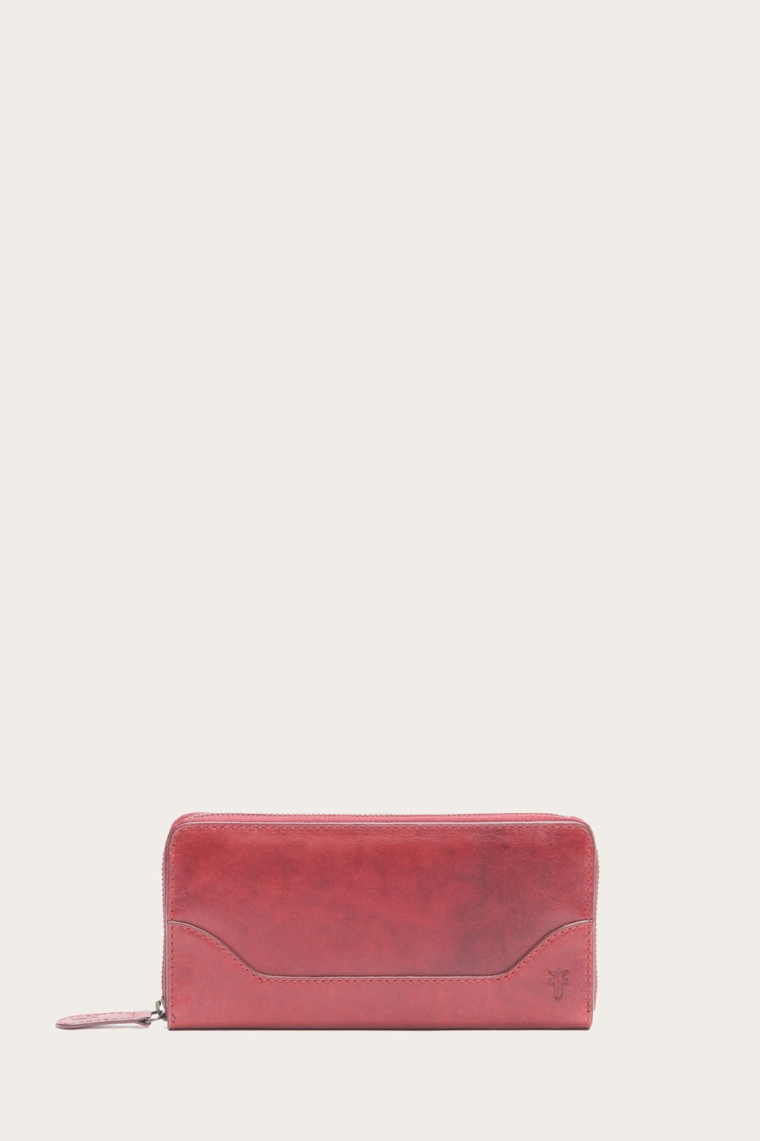 Melissa Burgundy Zip Wallet Burgundy - Frye