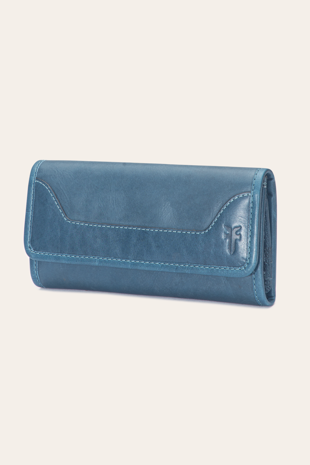 Melissa Steel Wallet Steel - Frye