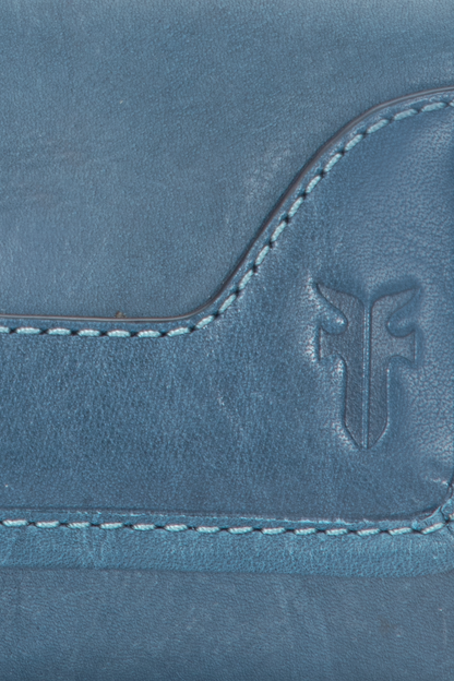 Melissa Steel Wallet Steel - Frye