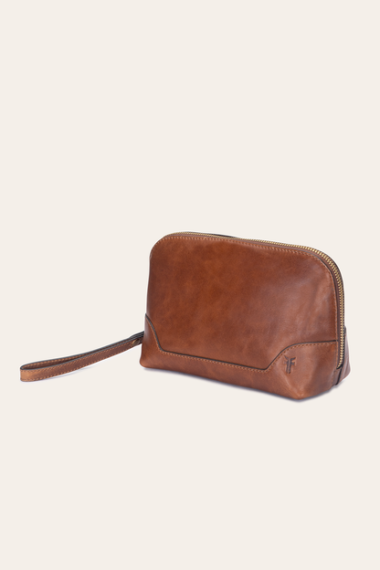 Melissa Cognac Carry All Clutch Cognac - Frye