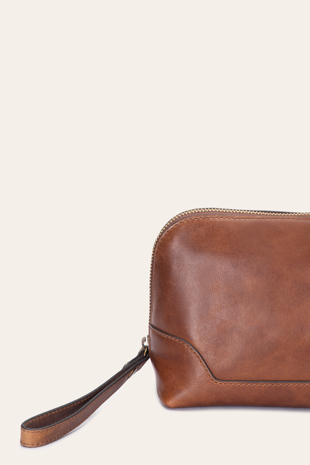 Melissa Cognac Carry All Clutch Cognac - Frye