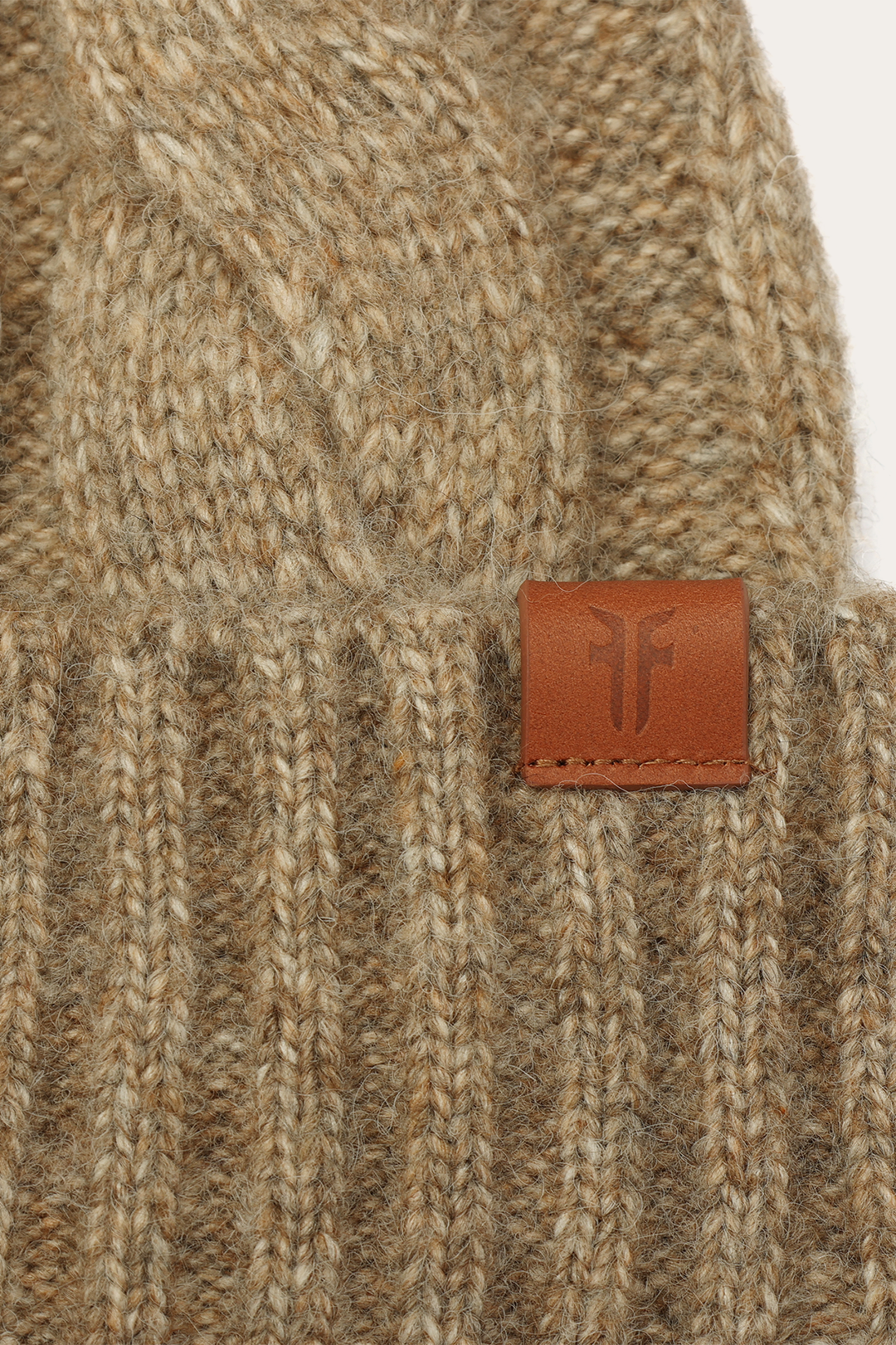 Burnt Olive Wide Cable Cuff Hat Burnt Olive - Frye