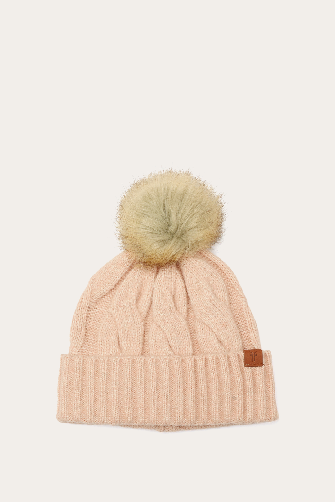 Rose Cloud Wide Cable Cuff Hat Rose Cloud - Frye