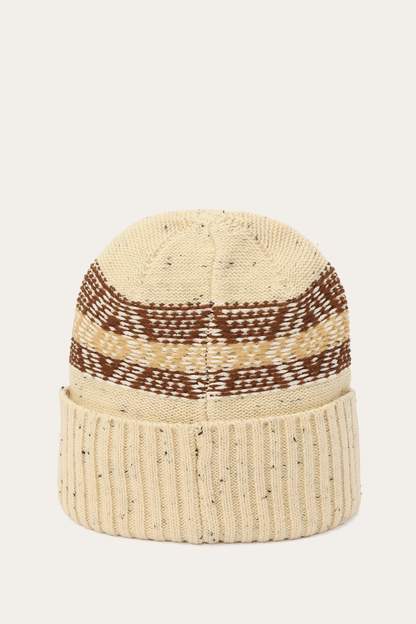 Birch Tweed Fair Isle Cuff Hat Birch - Frye
